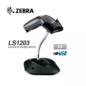 Zebra LS1203 Lectora de Códigos de Barras USB