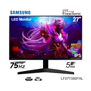 Monitor Samsung 27″ LF27T350FHL 75HZ 5MS