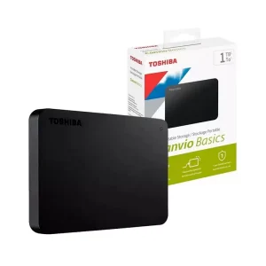 Disco duro externo Toshiba Canvio Basics 1 TB, USB 3.0, 2.5″