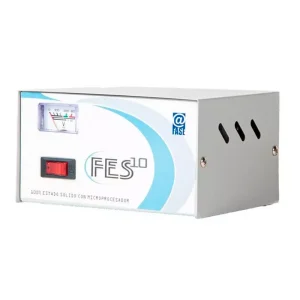 Estabilizador Elise 1000VA FES-10 Solido, 4 tomas a 220V, 1 toma a 100V, 1.0 KVA Blanco