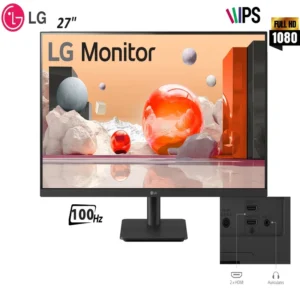 Monitor LG 27MS500 27” Full HD, IPS , HDMI x2 Salida para auricular